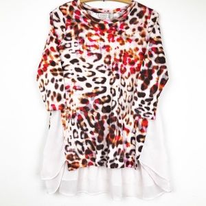 LOGO women’s size XS 3/4 sleeve tunic